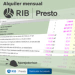 Licencia alquiler mensual Presto